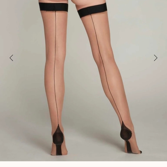 Agent Provocateur Classic, sheer hold-ups. - Picture 1 of 6